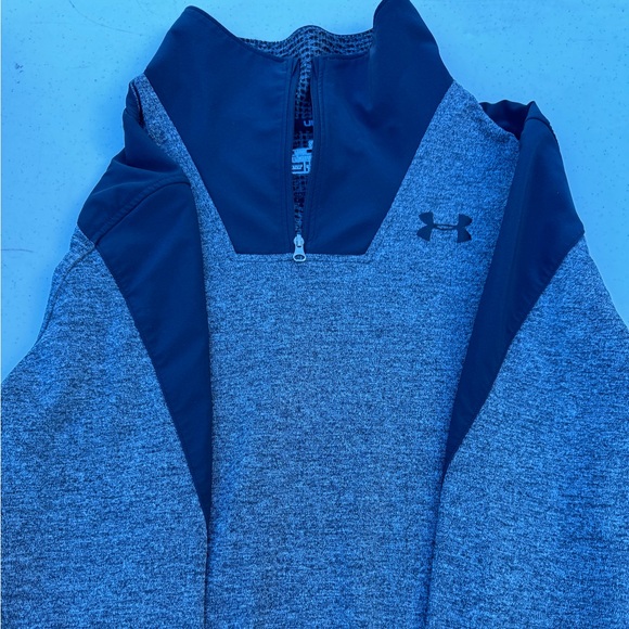 Quarter Zip Under Armer Long Sleeve - Picture 3 of 3